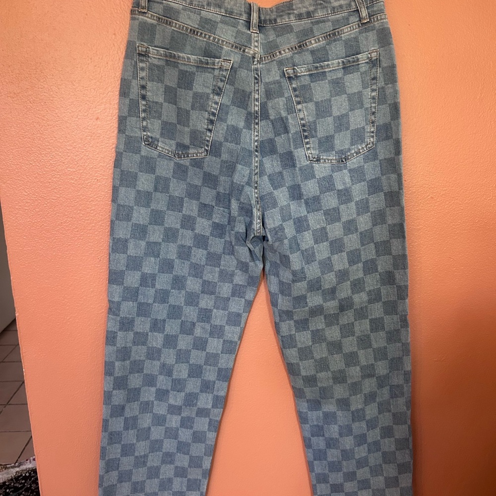 Highest Rise Straight Denim - Picture 3 of 3